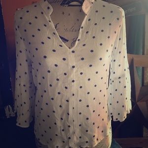 Splendid Sheer Blouse Small